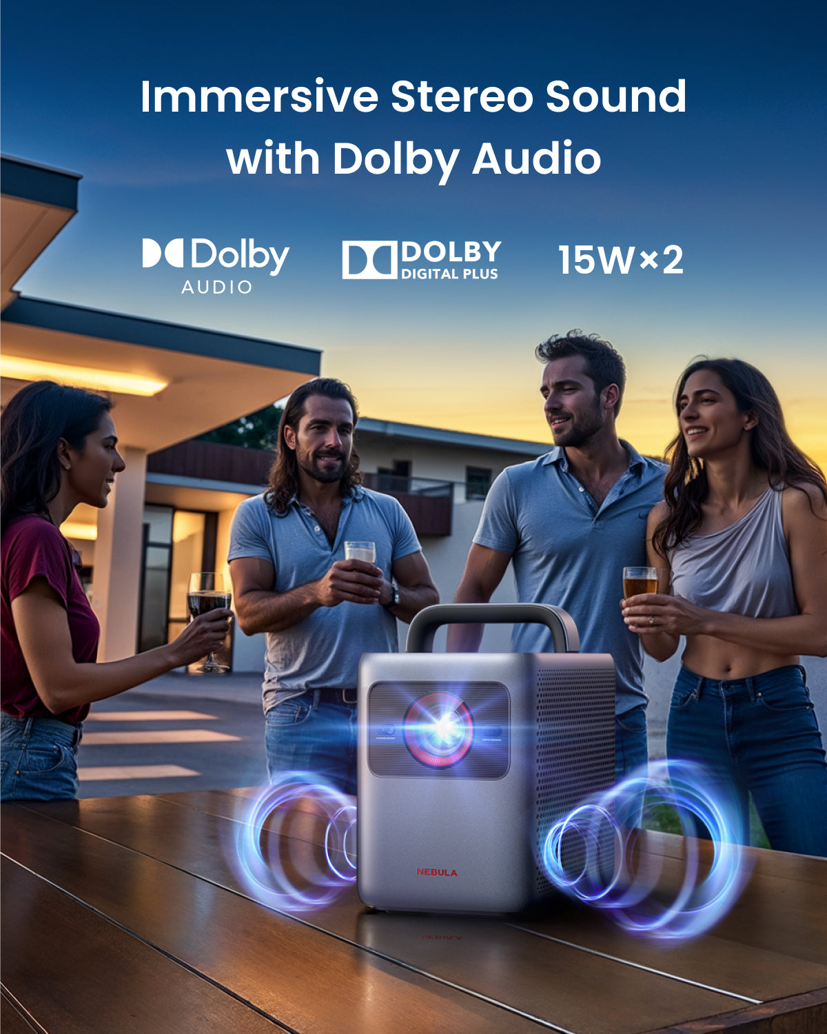 Cosmos 4K SE | Dolby Vision Projector with Google TV