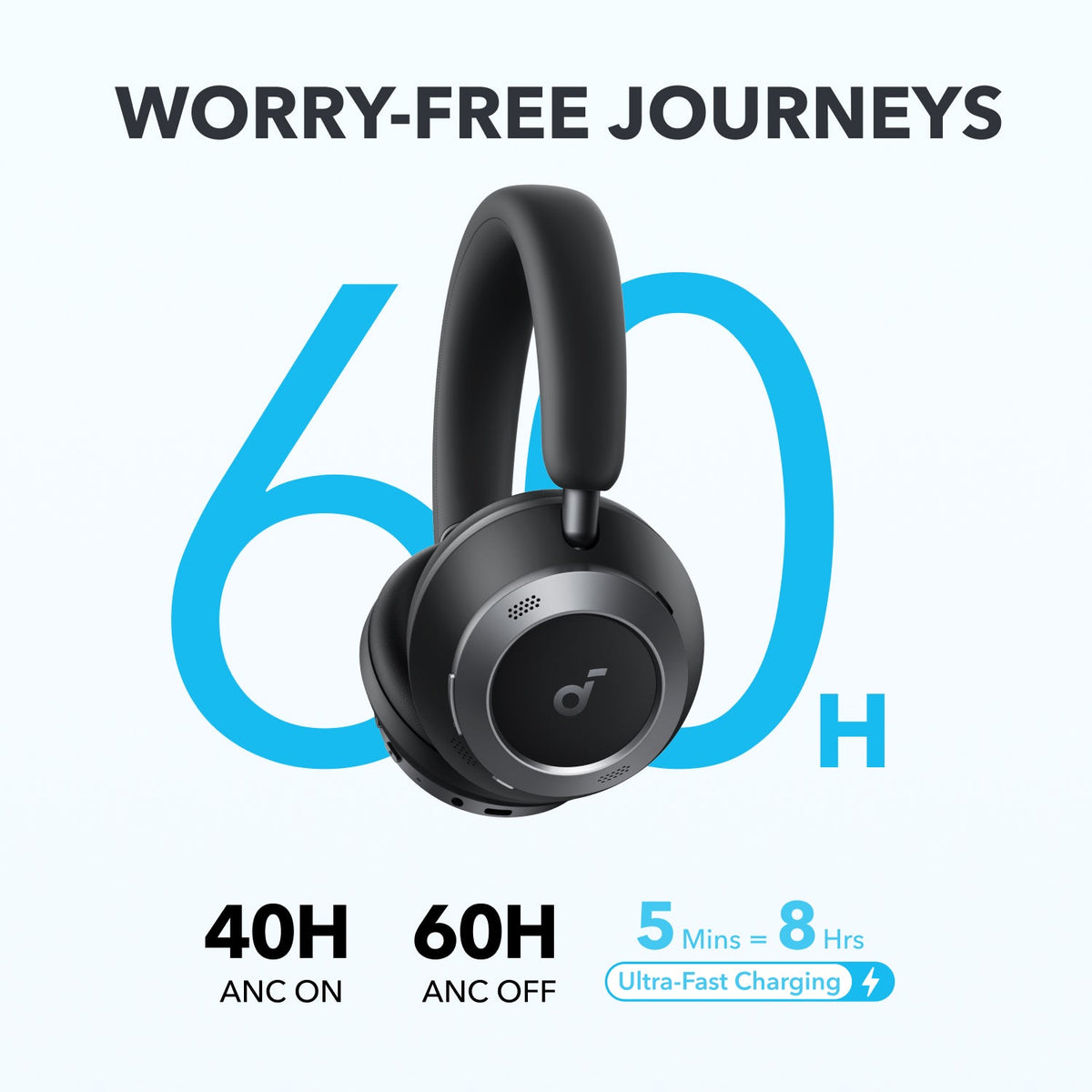 Space One Pro | Foldable Over-Ear Headphones