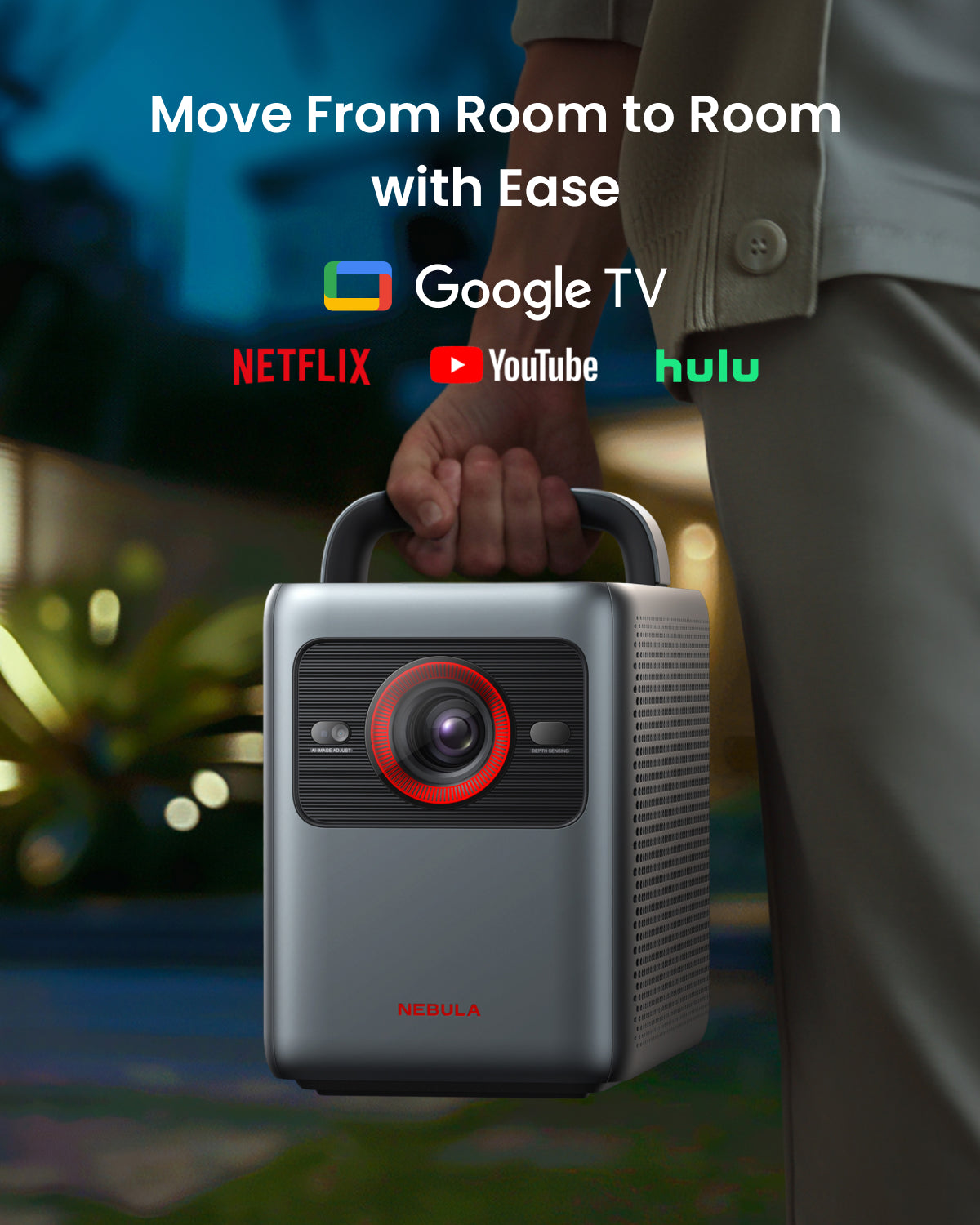 Cosmos 4K SE | Dolby Vision Projector with Google TV