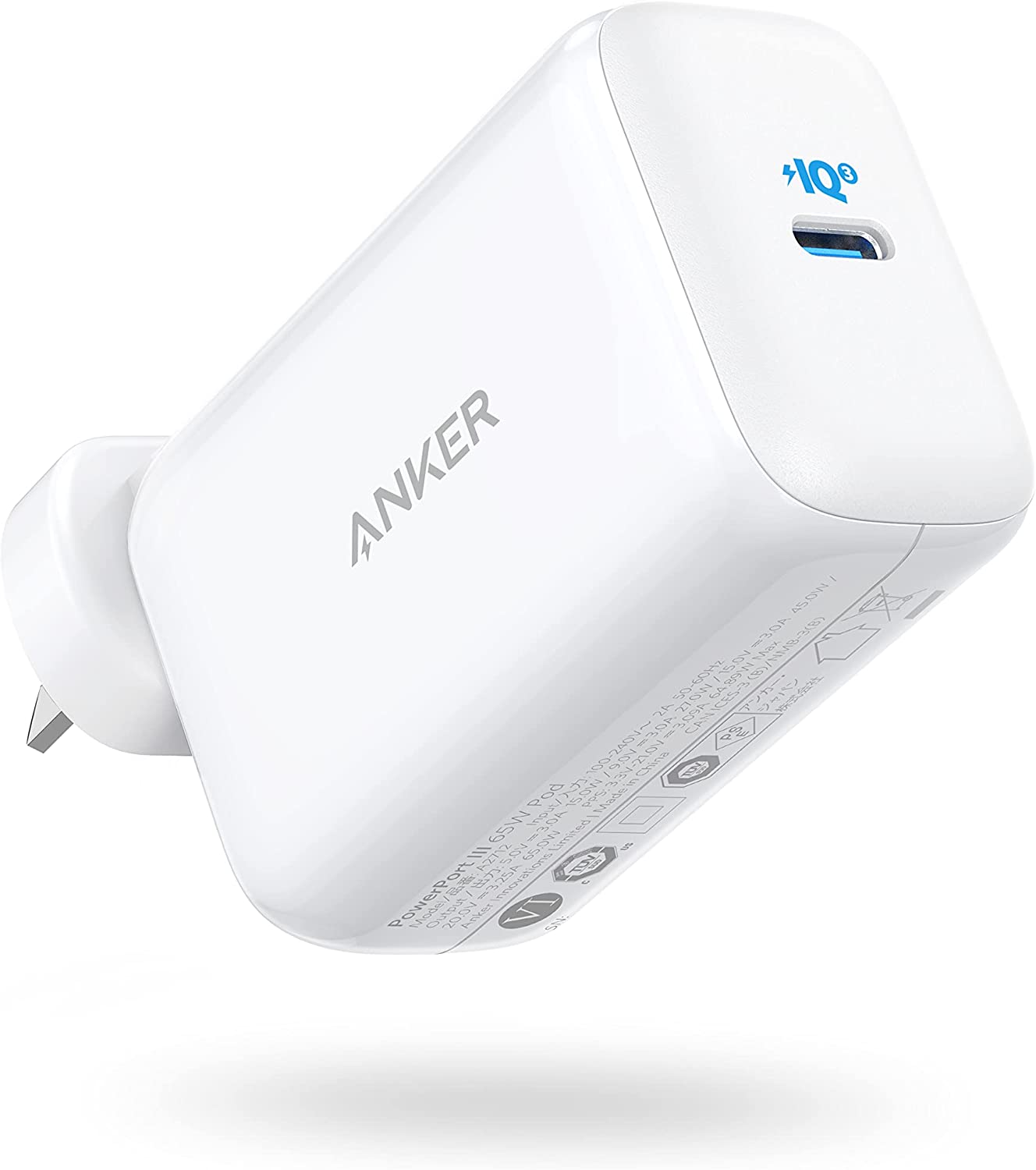 Anker 65W PIQ 3.0 PPS Fast Charger(Support PD) - soundcore AU