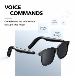 Soundcore Frames Landmark (Black) | Bluetooth Audio Glasses